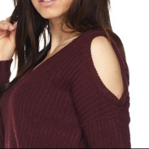 BURGUNDY SWEATER - Picture 6 of 7